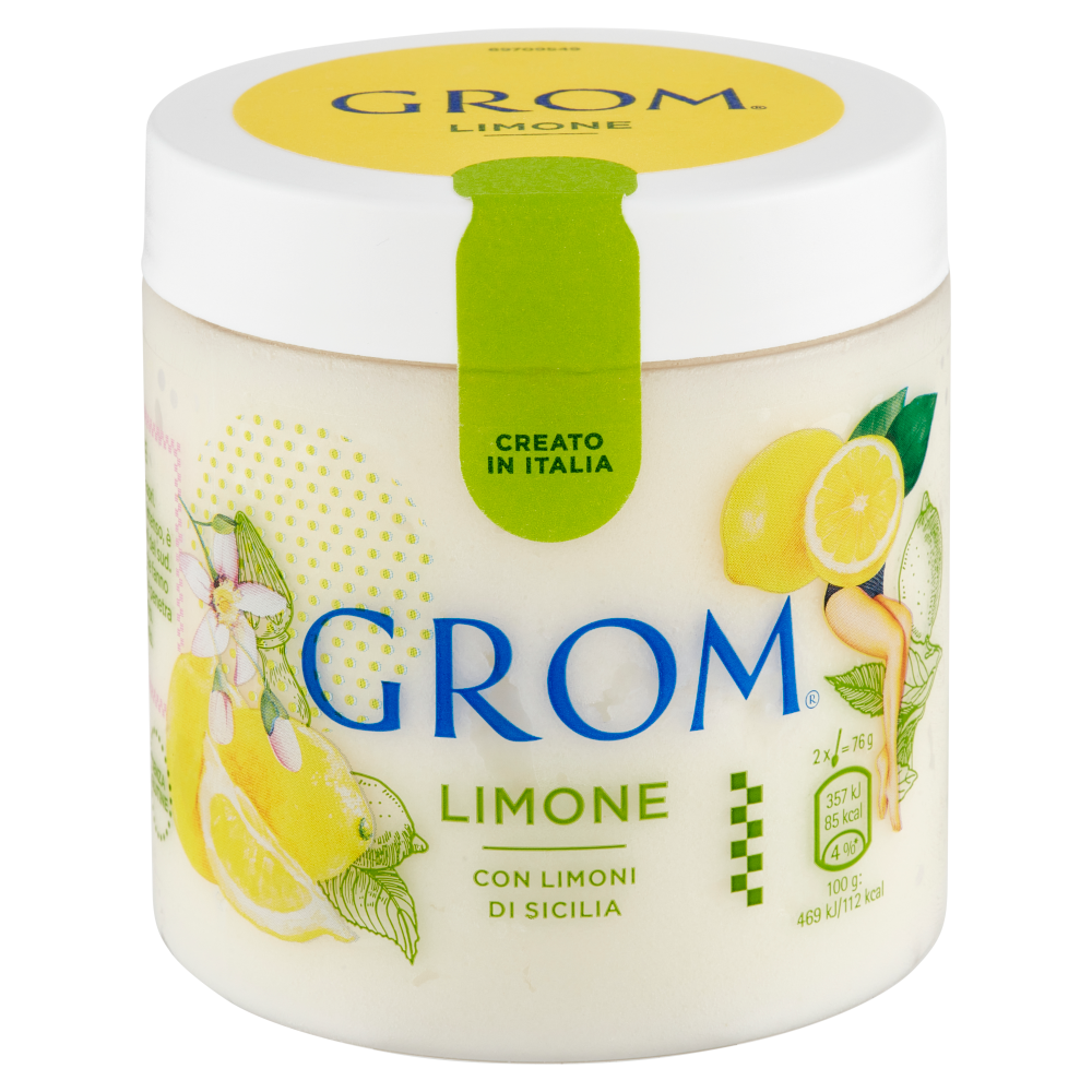 Grom Limone con Limoni di Sicilia 349 g