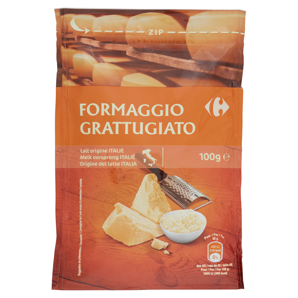 Carrefour Formaggio Grattugiato 100 g