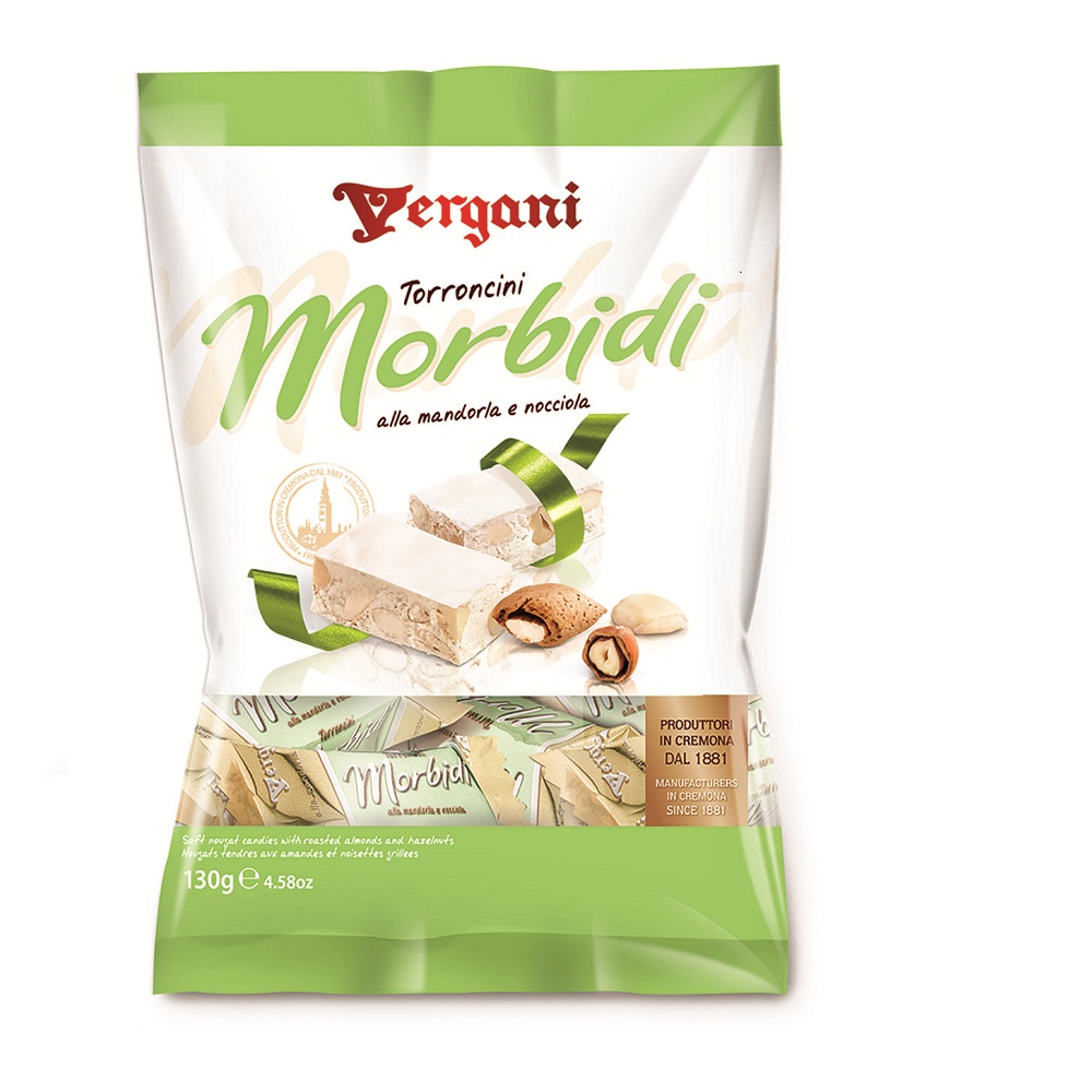 Vergani Torroncini Morbidi alla mandorla 130 g