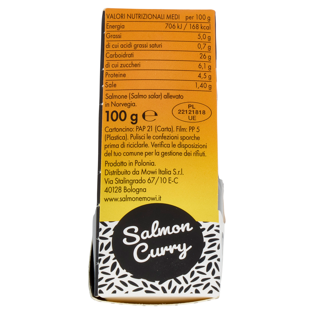 Mowi Onigiri Salmon Curry 100 g