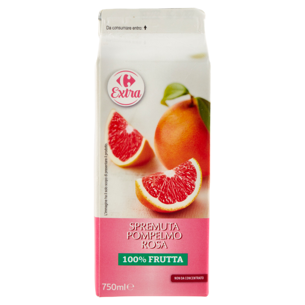Carrefour Extra Spremuta Pompelmo Rosa 750 ml