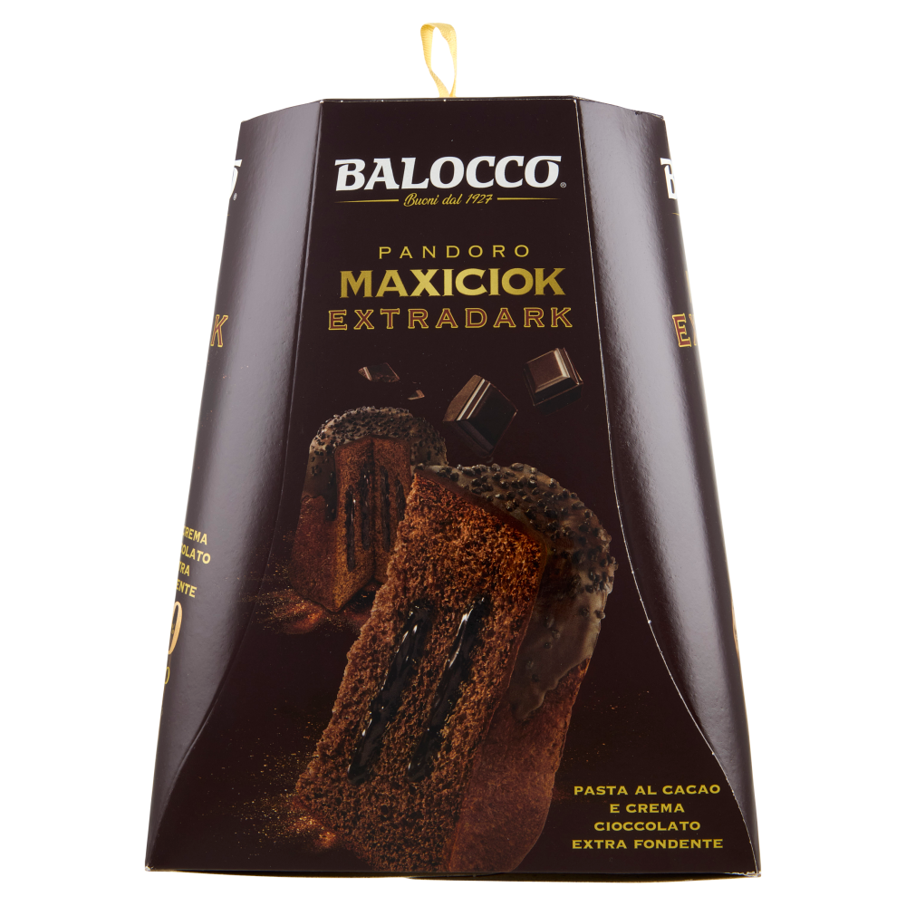 Balocco Pandoro Maxiciok Extradark 800 g