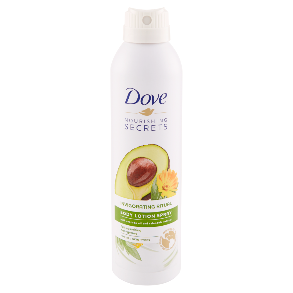 Dove Nourishing Secrets Invigorating Ritual Body Lotion Spray 190 ml