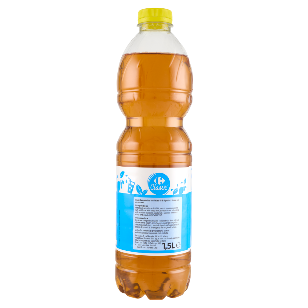 Carrefour Classic Thè Senza Zuccheri Limone 1,5 L