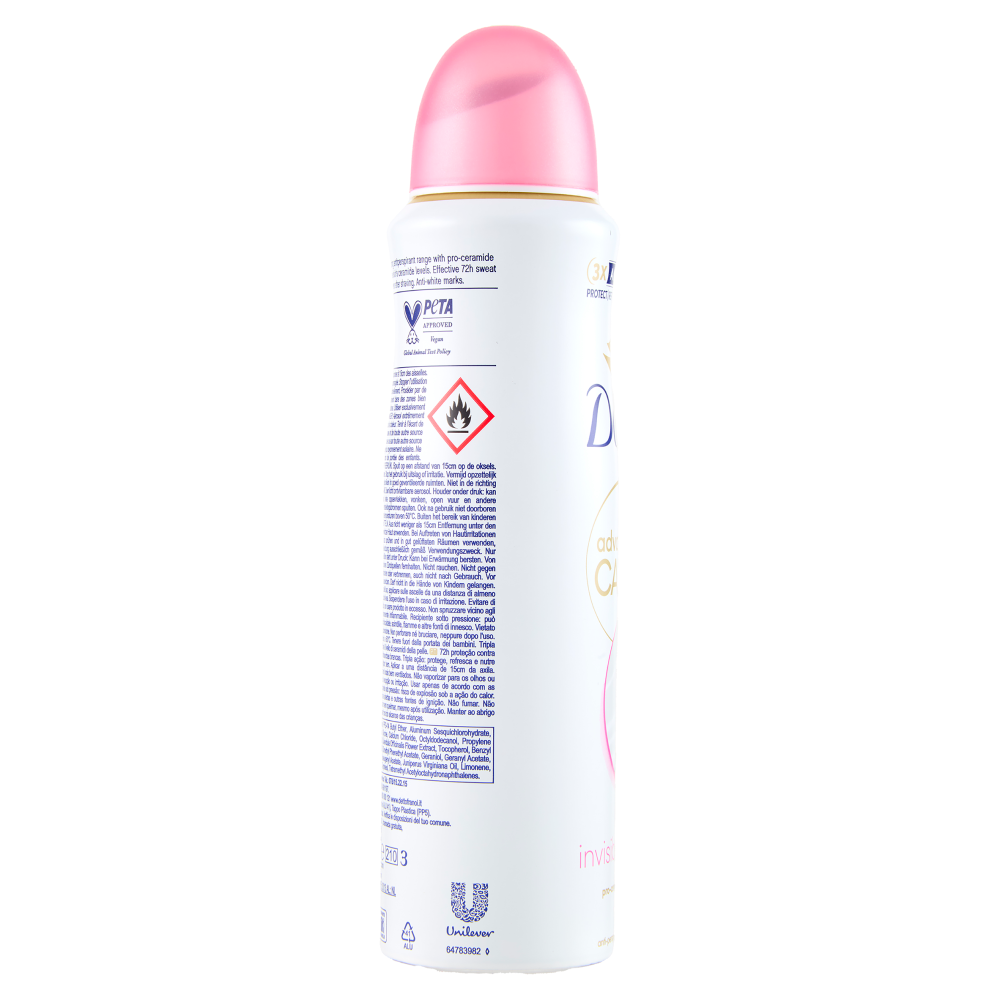 Dove advanced Care invisible care water lily & rose scent anti-perspirant 150 ml