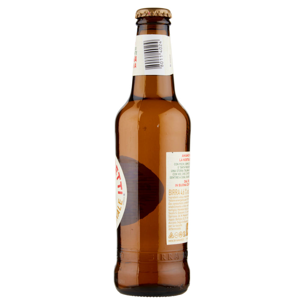 Birra Moretti Ricetta Originale 33 cl