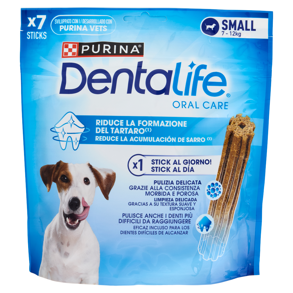 PURINA DENTALIFE Small Busta 7 Sticks 115 g