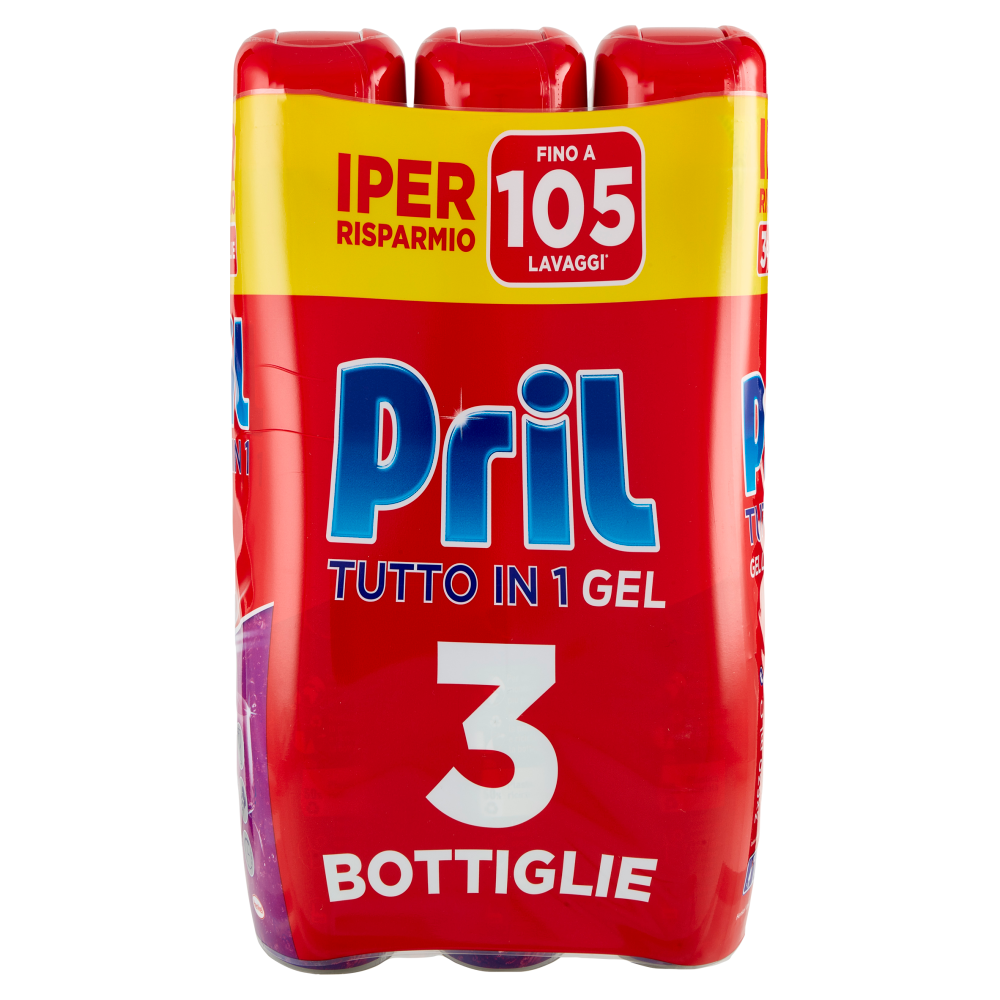 PRIL Tutto in 1 Gel Classico 3x630ml