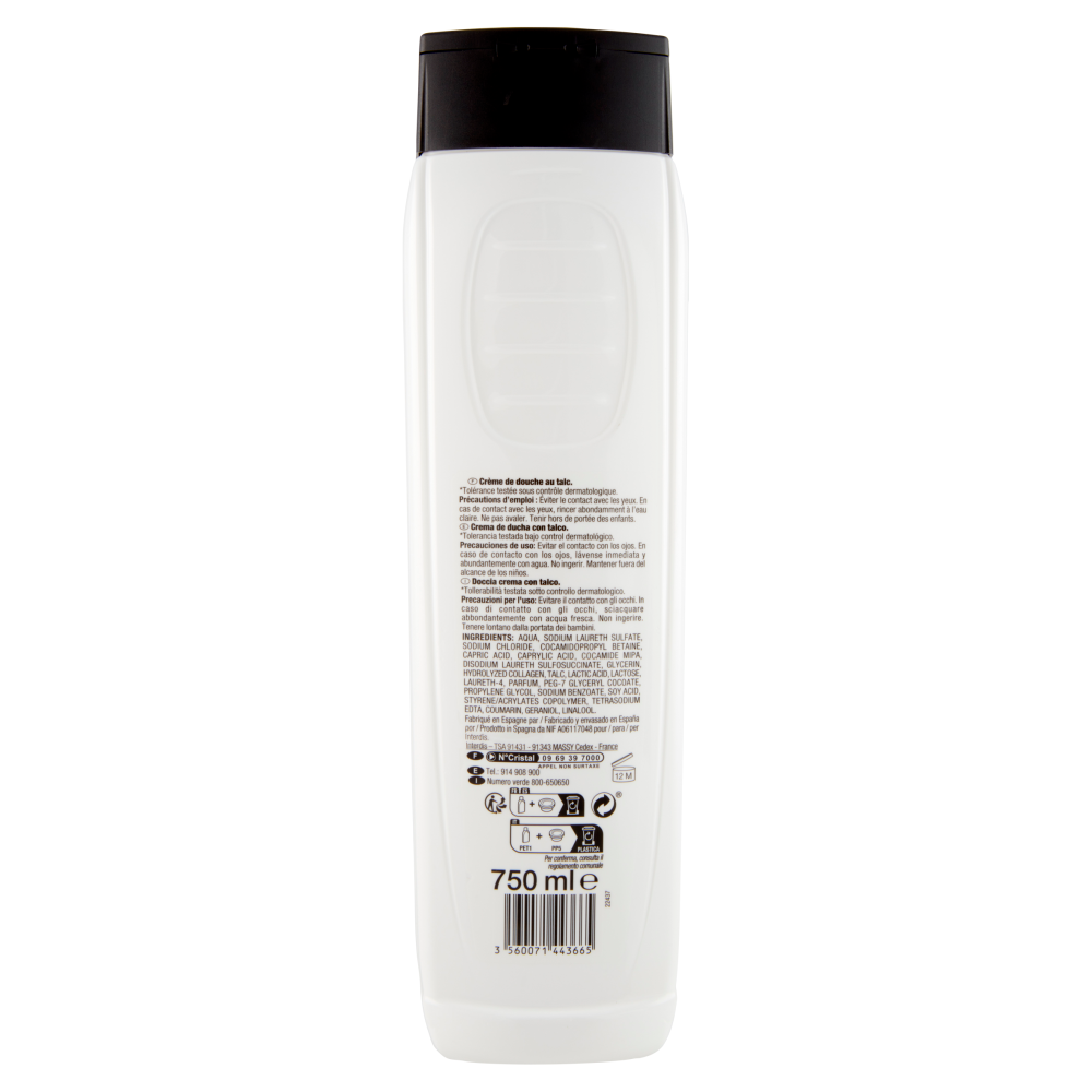 Carrefour Soft Doccia Crema con Talco 750 ml