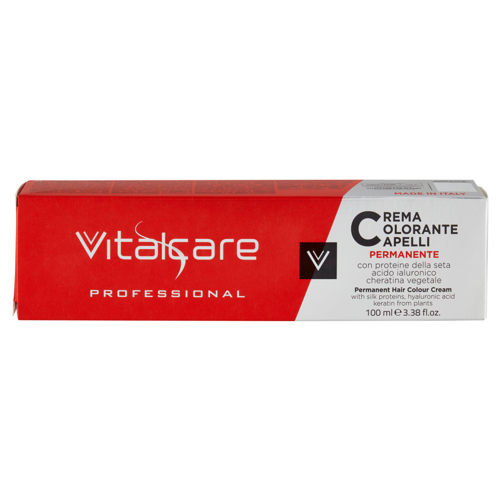 Vitalcare Professional Crema Colorante Capelli Permanente 6/00 Biondo Scuro 100 ml
