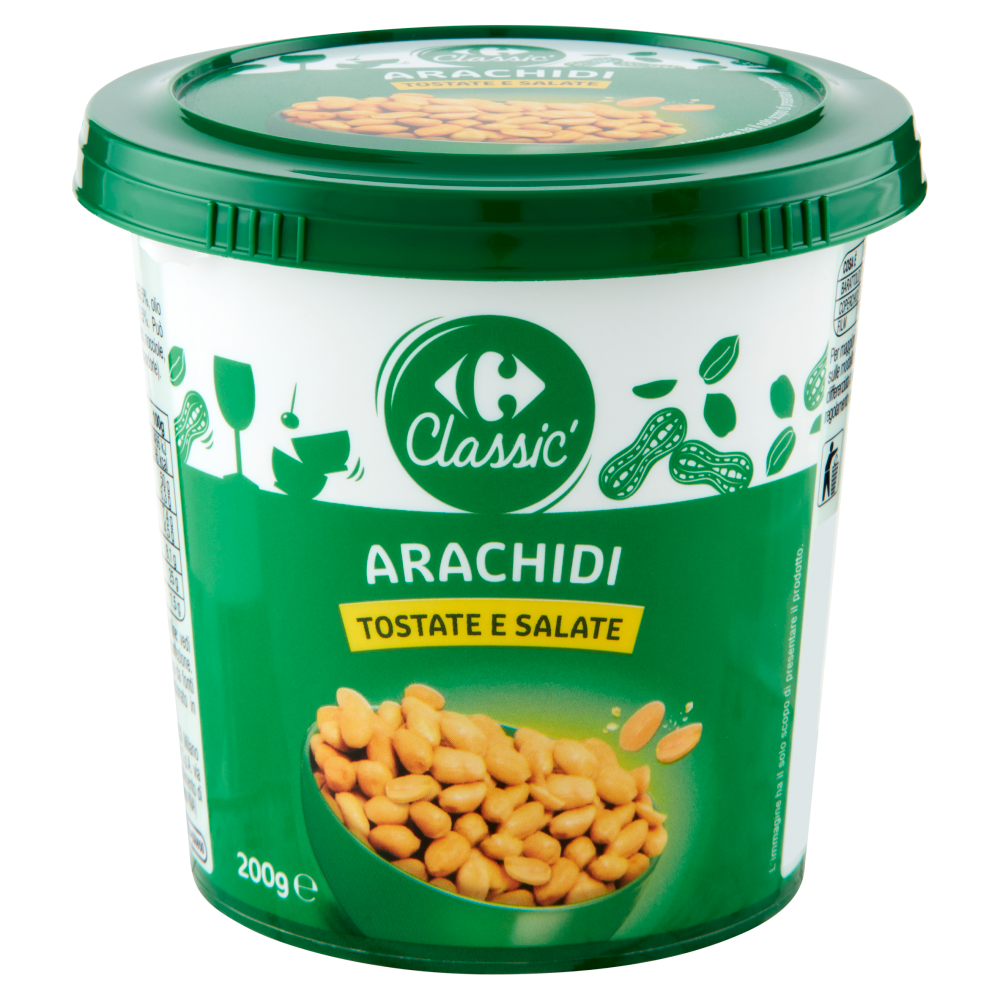 Carrefour Classic Arachidi Tostate e Salate 200 g