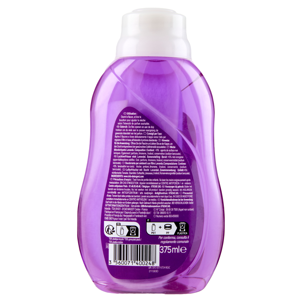  Carrefour Essential Deodorante per ambienti con filtro Lavanda 375 ml
