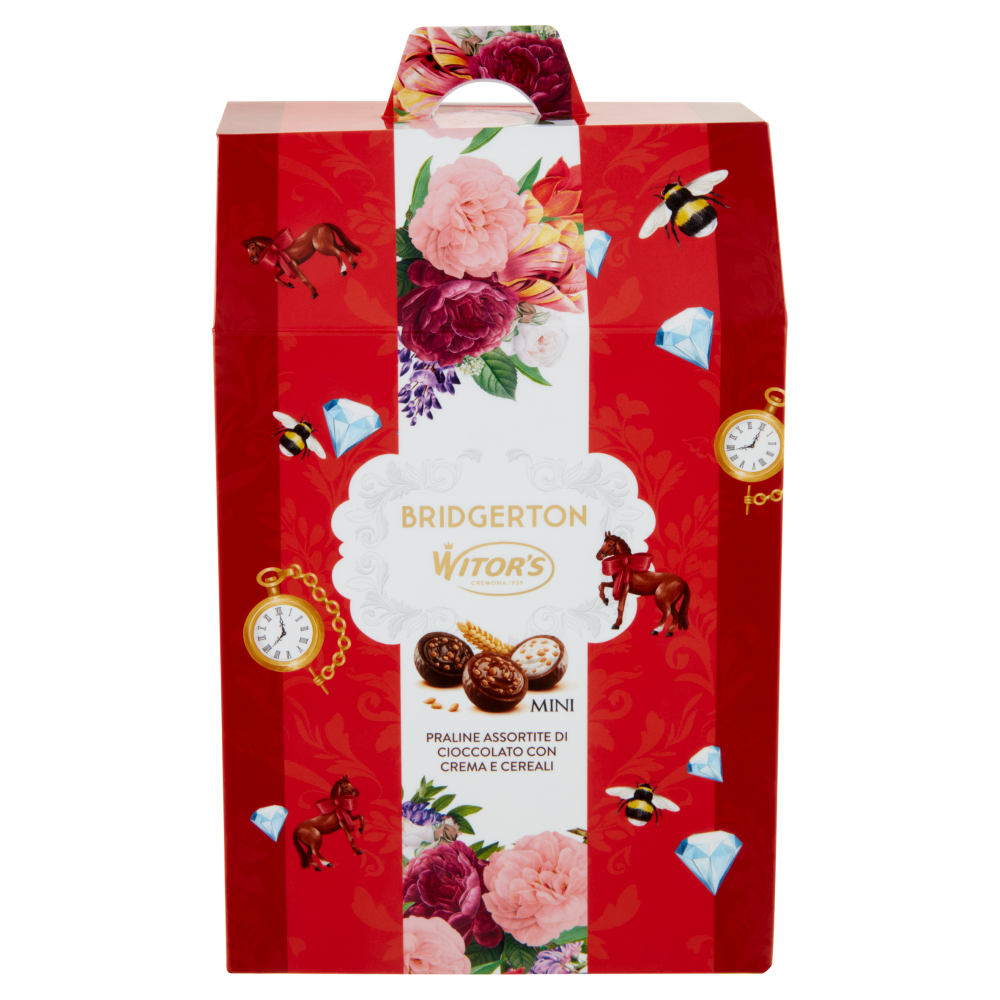 Witor's Bridgerton Mini Praline Assortite di Cioccolato con Crema e Cereali 260 g