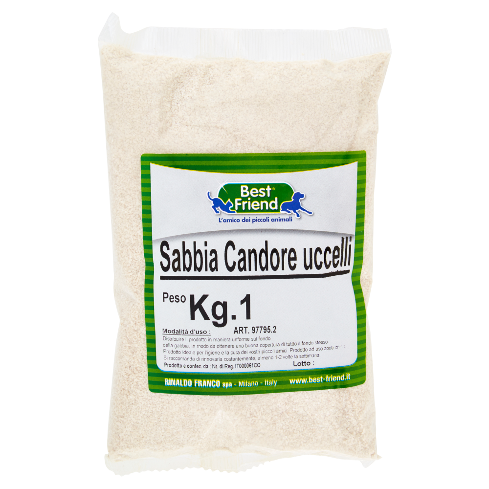 Best Friend Sabbia candore uccelli 1 kg