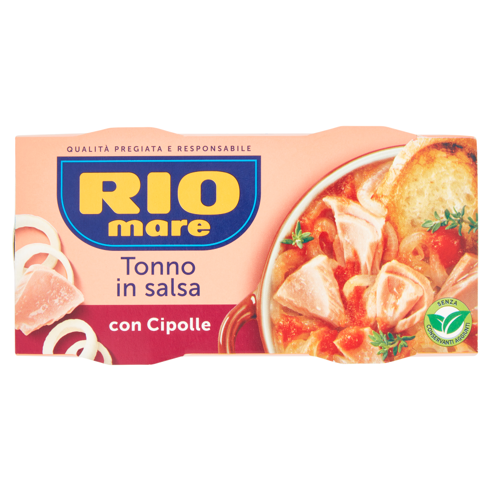 Rio mare Tonno in salsa con Cipolle 2 x 160 g