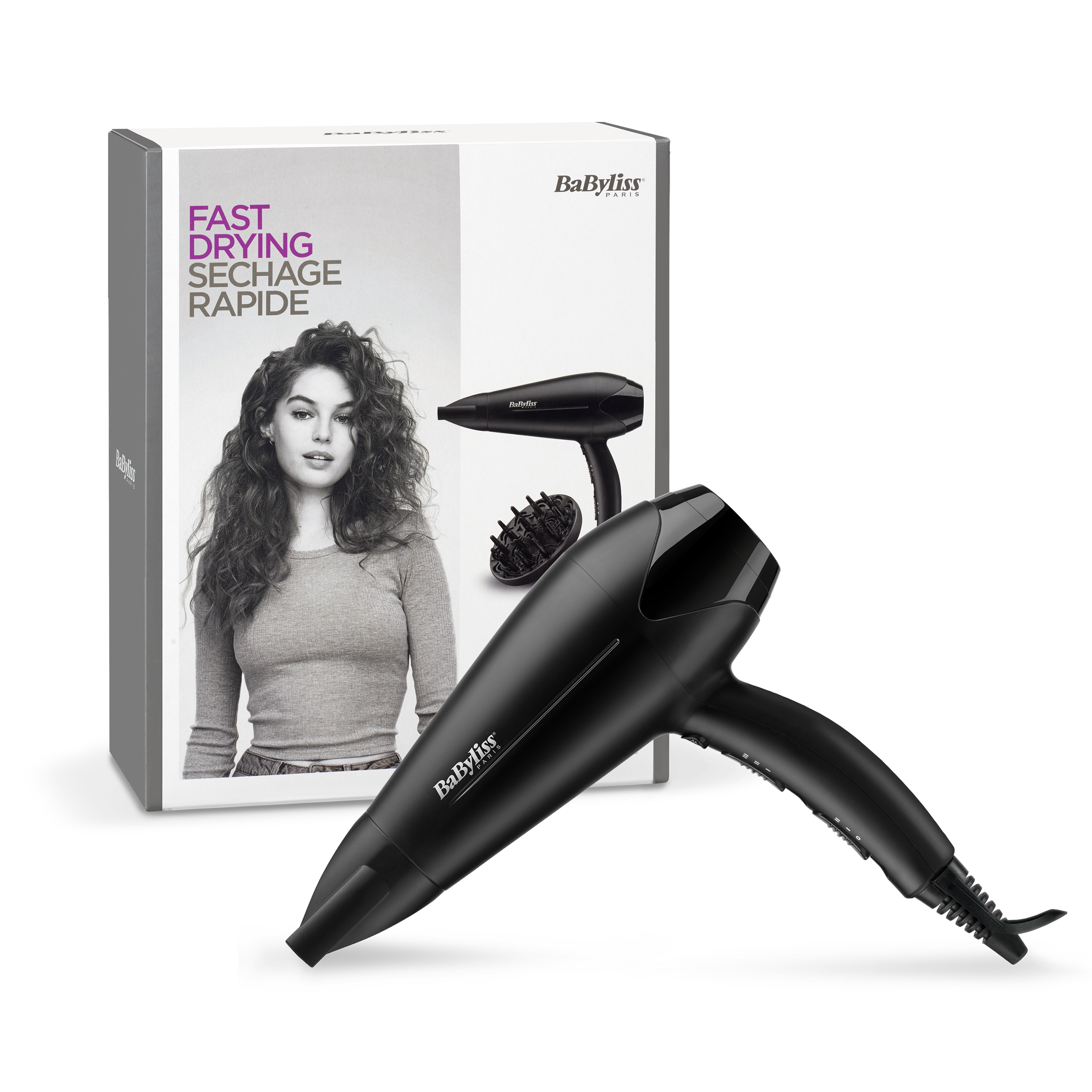 BaByliss Power Dry 2100 asciuga capelli 2100 W Nero