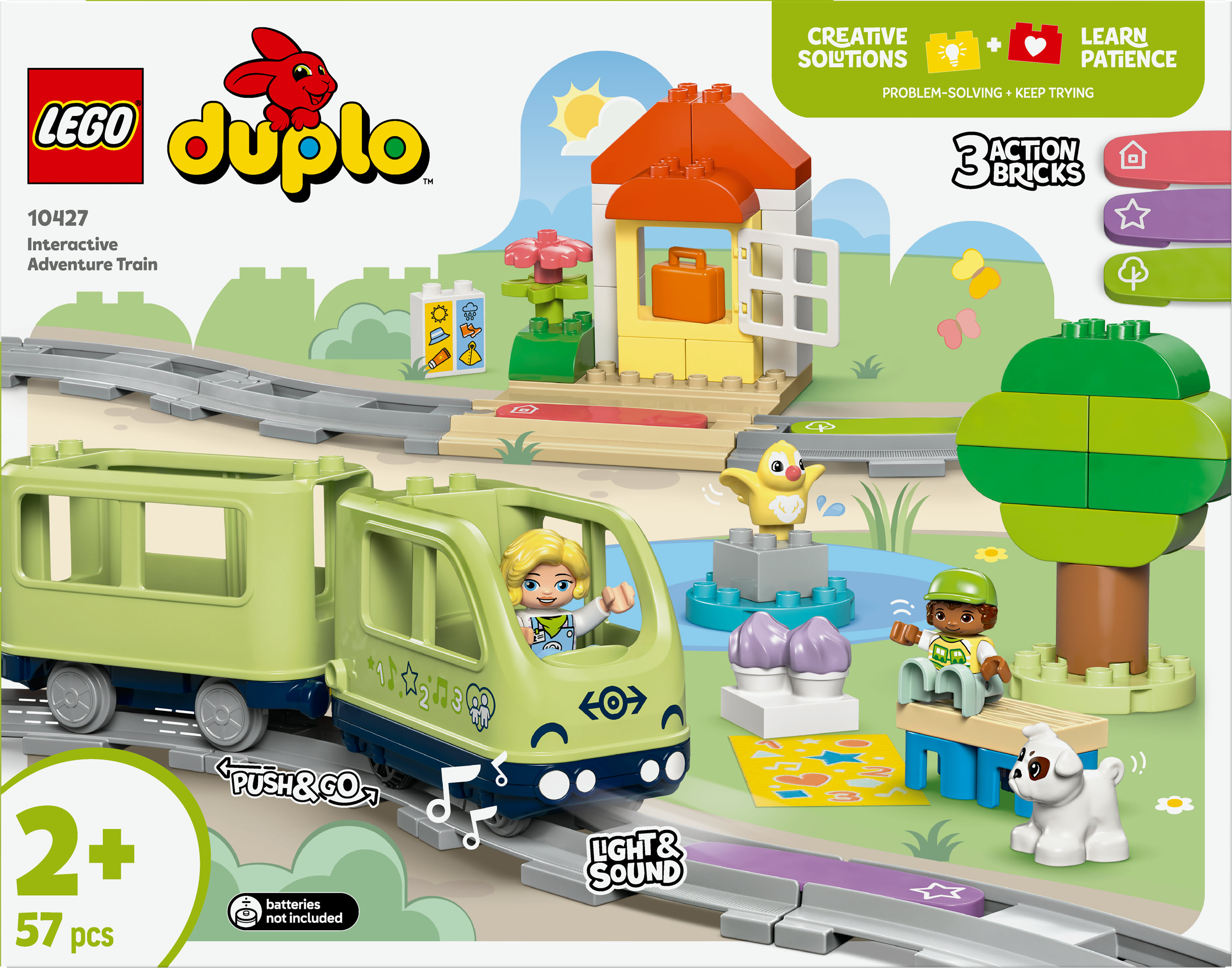 LEGO DUPLO Treno d&rsquo;avventura interattivo
