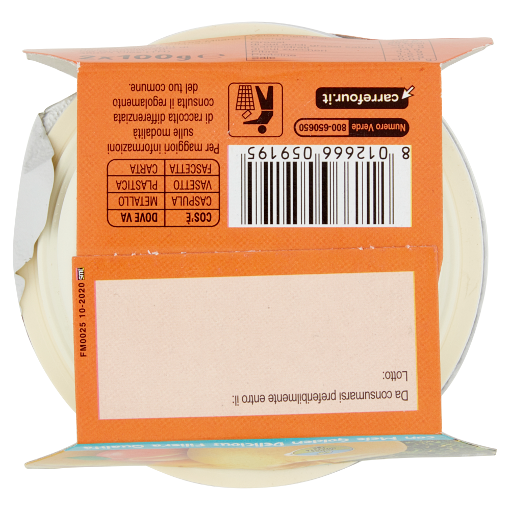 Carrefour il Mercato mousse Mela e Albicocca 2 x 100 g