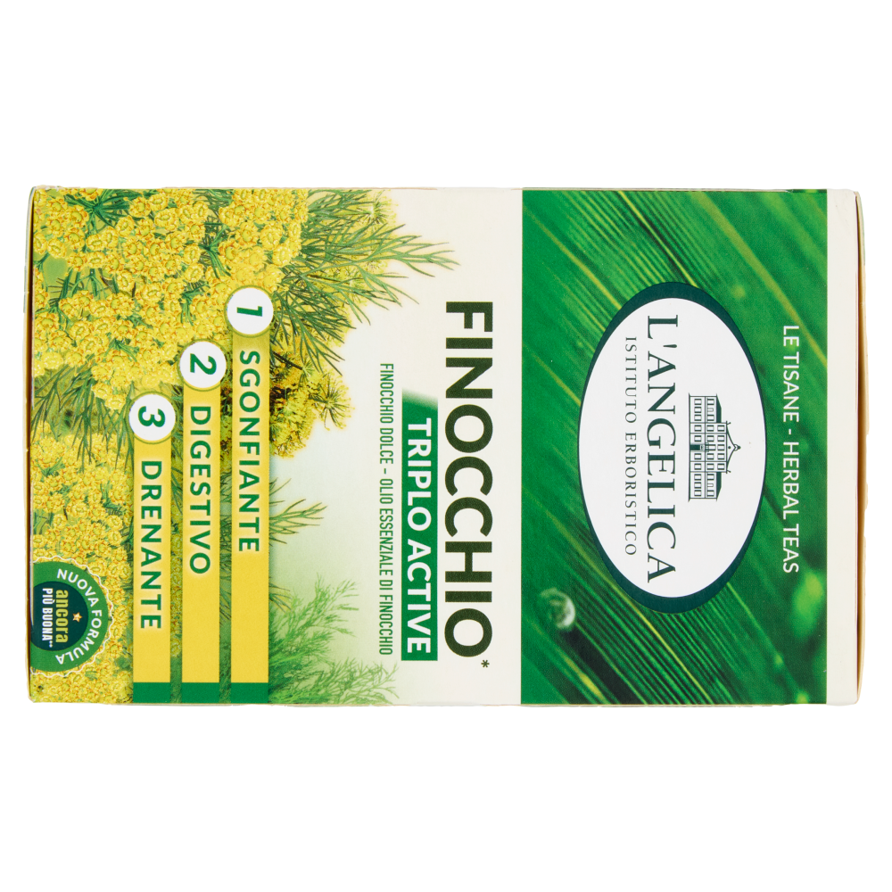 L'Angelica Le Tisane Finocchio Triplo Active 18 Filtri 36 g