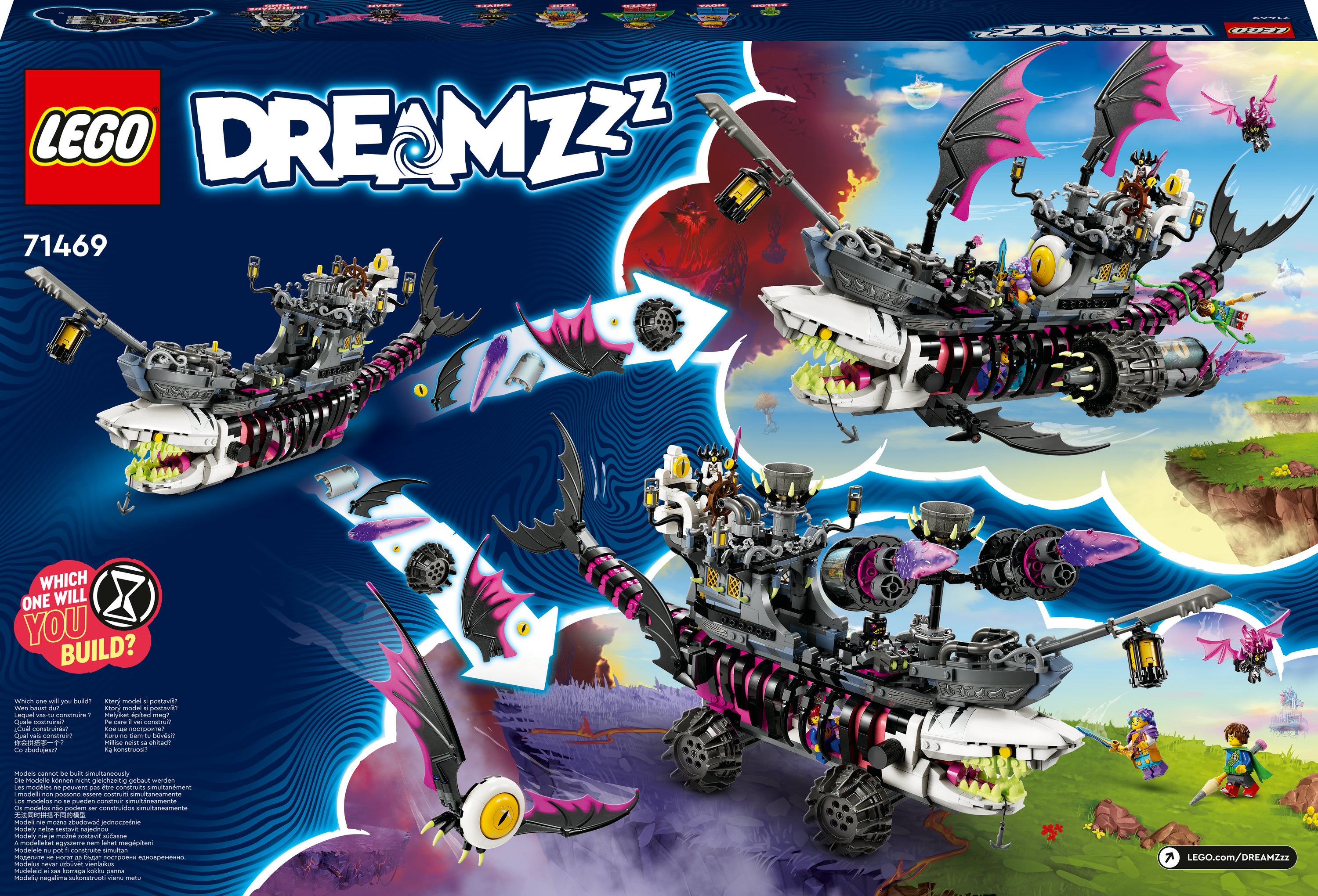 LEGO DREAMZzz Nave-squalo Nightmare