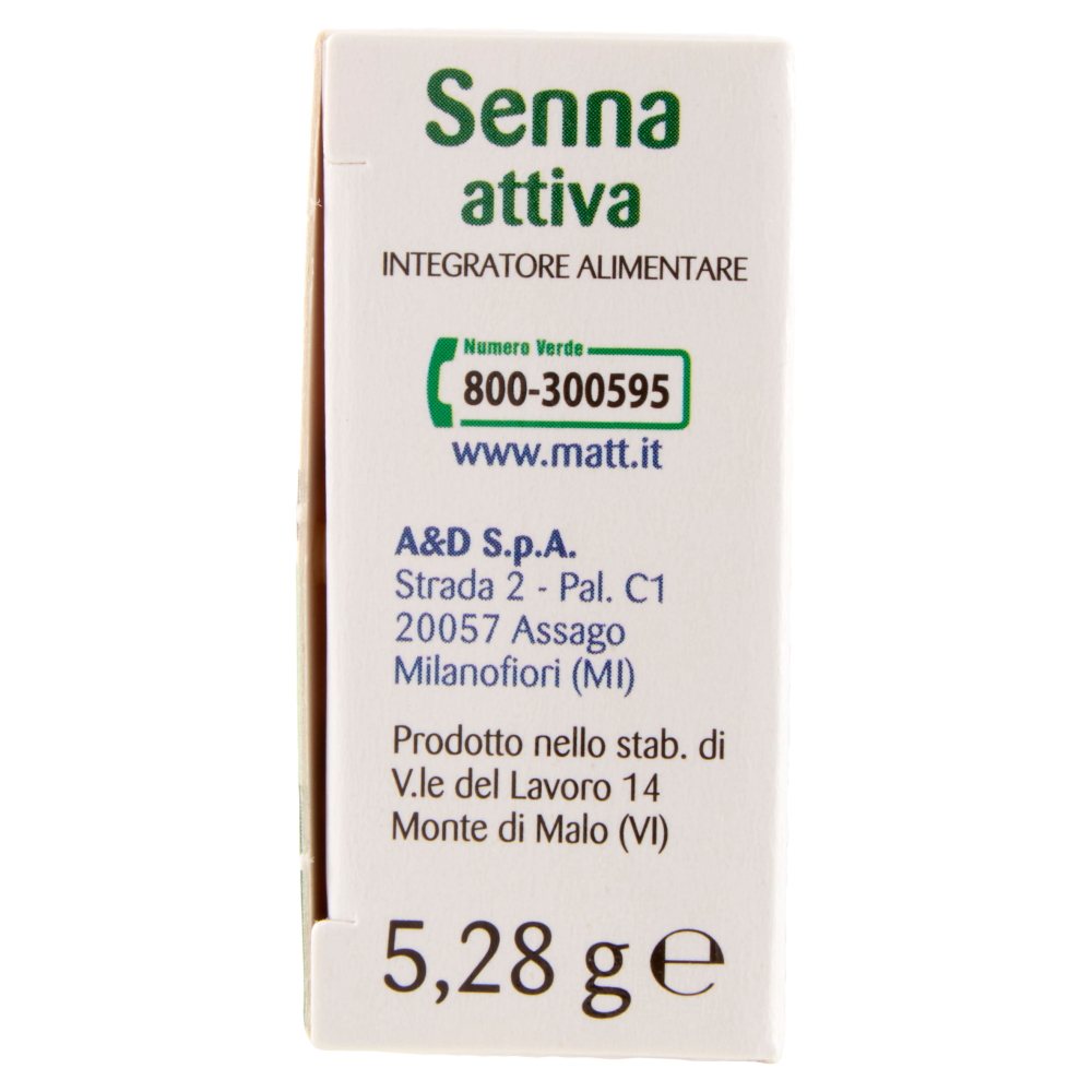 Matt Divisione Pharma Senna attiva transito 40 compresse 5,28 g