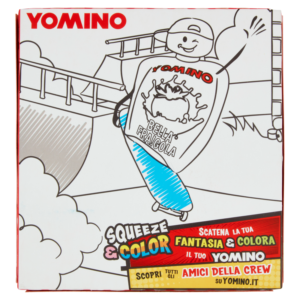 Yomino 100% Naturale Fragola 4 x 80 g