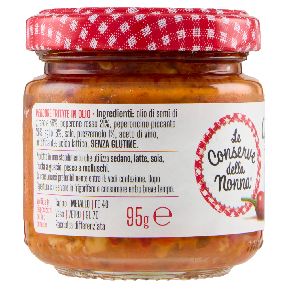 Le Conserve della Nonna Aglio, olio e peperoncino 95 g