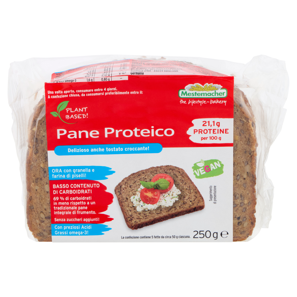 Mestemacher Pane Proteico 250 g