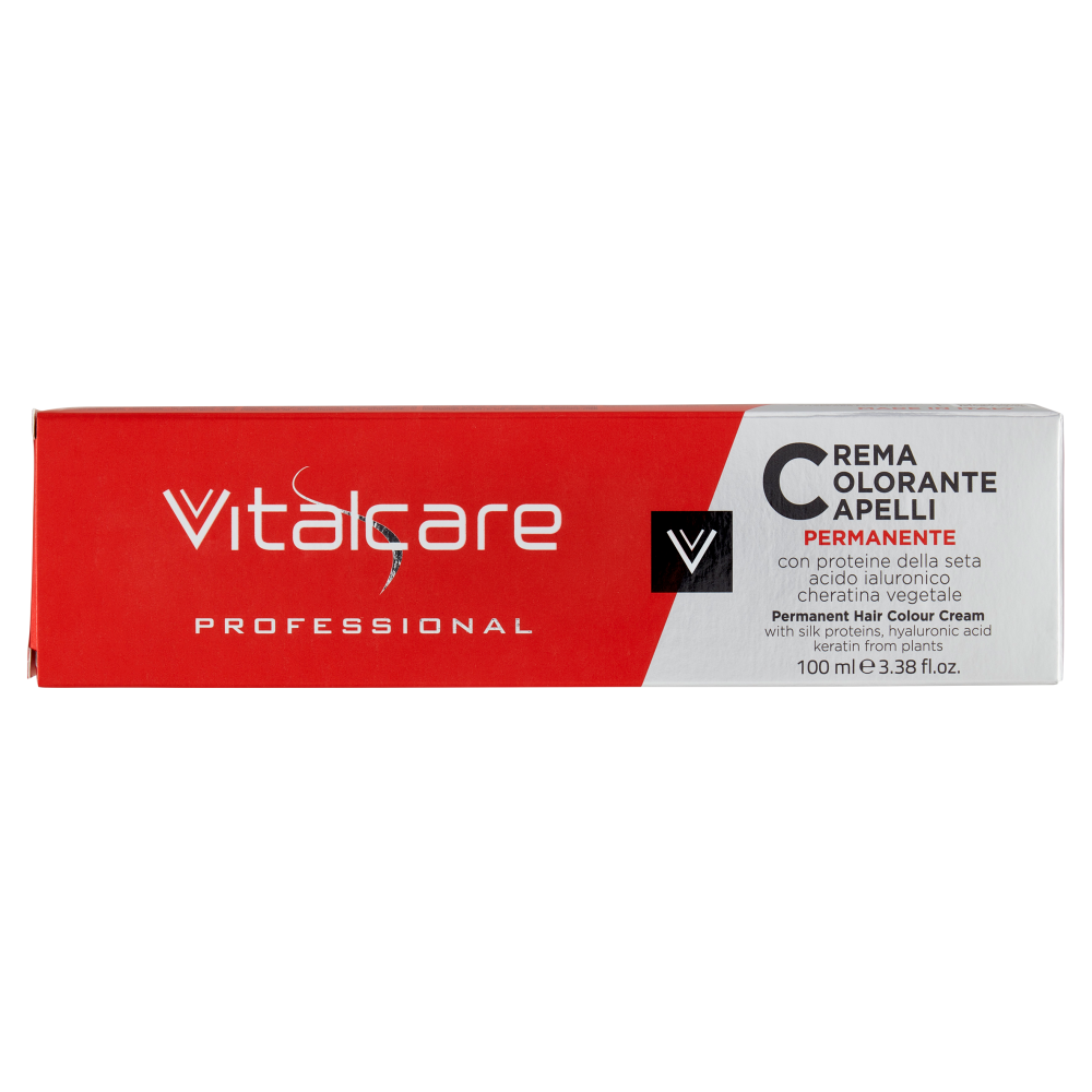 Vitalcare Professional Crema Colorante Capelli Permanente 6/00 Biondo Scuro 100 ml