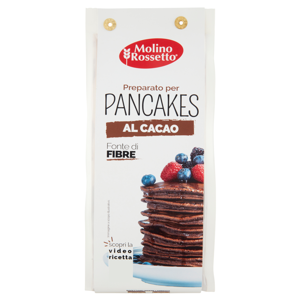 Molino Rossetto Preparato per Pancakes al Cacao 250 g