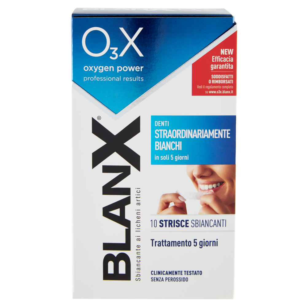 Blanx O₃X oxygen power Strisce Sbiancanti 10 pz
