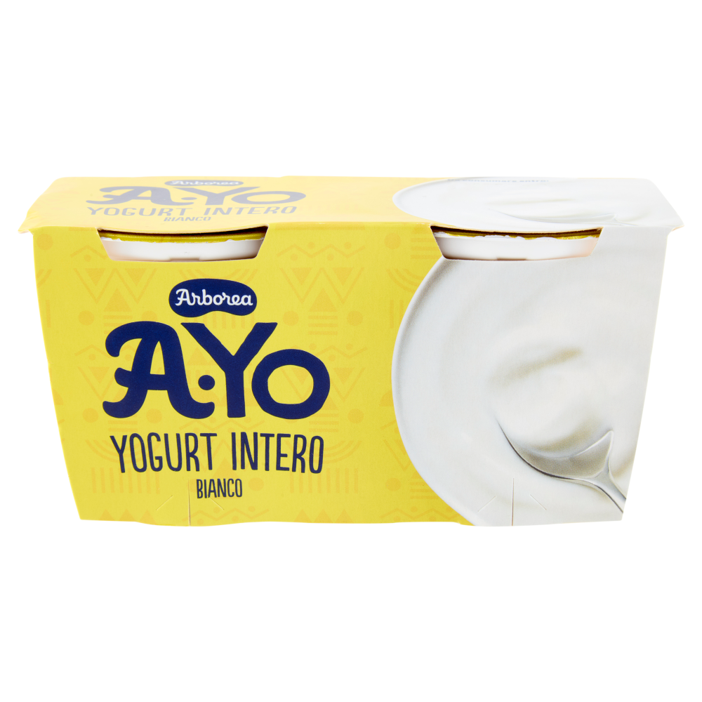 Arborea A-Yo Yogurt Intero Bianco 2 x 125 g