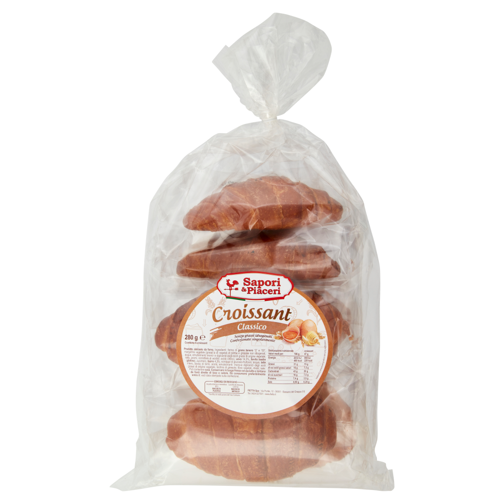 Sapori & Piaceri Croissant Classico 6 x 47 g