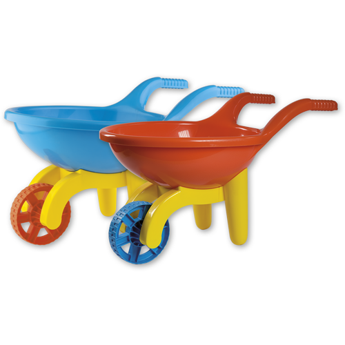 Androni Giocattoli Carriola Matteuz in plastica colorata lunghezza 51 cm