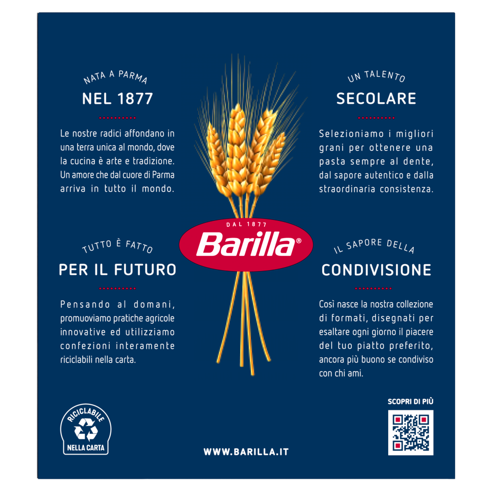 Barilla Pasta Gnocchetti Sardi n.60 500g