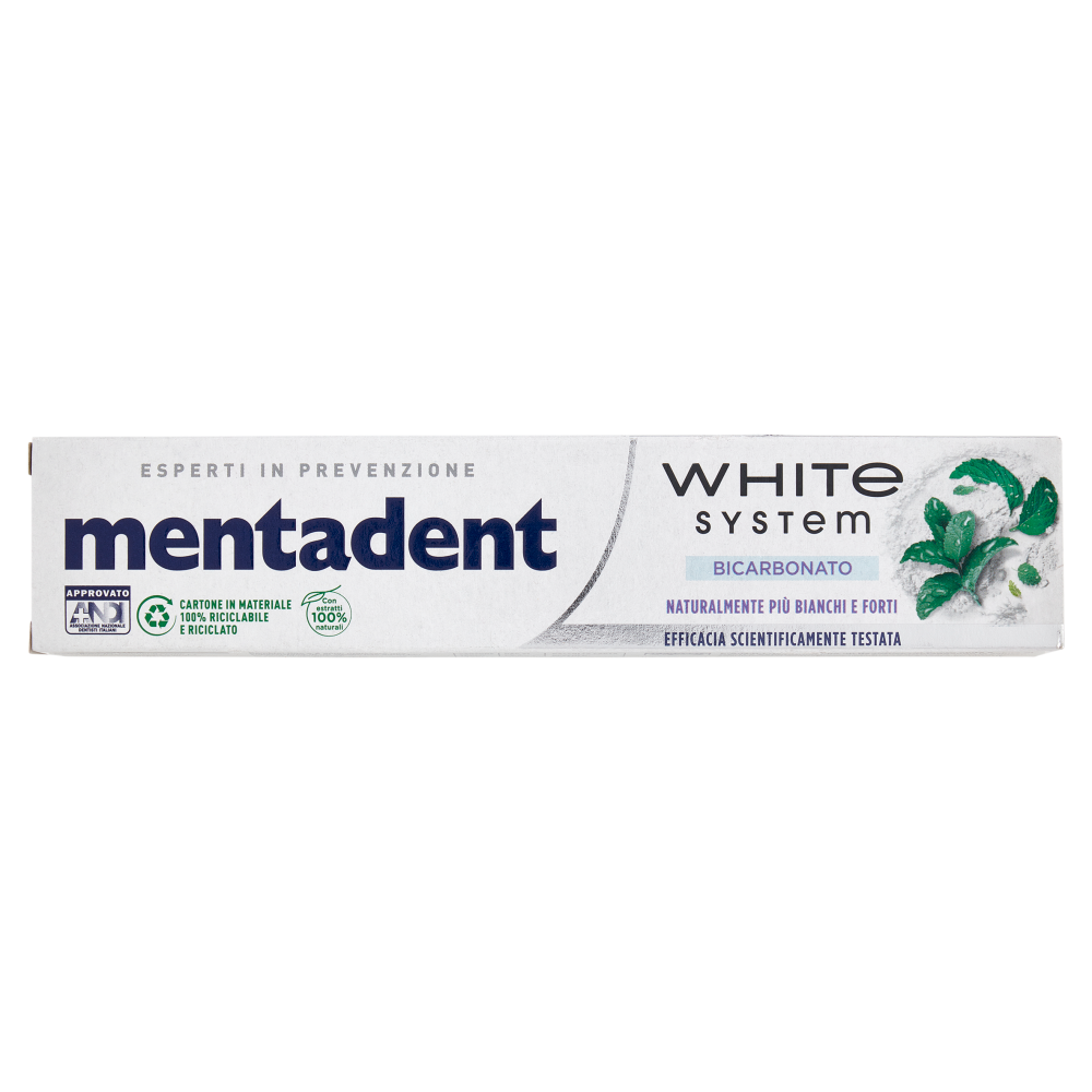 Mentadent White system Bicarbonato 75 ml