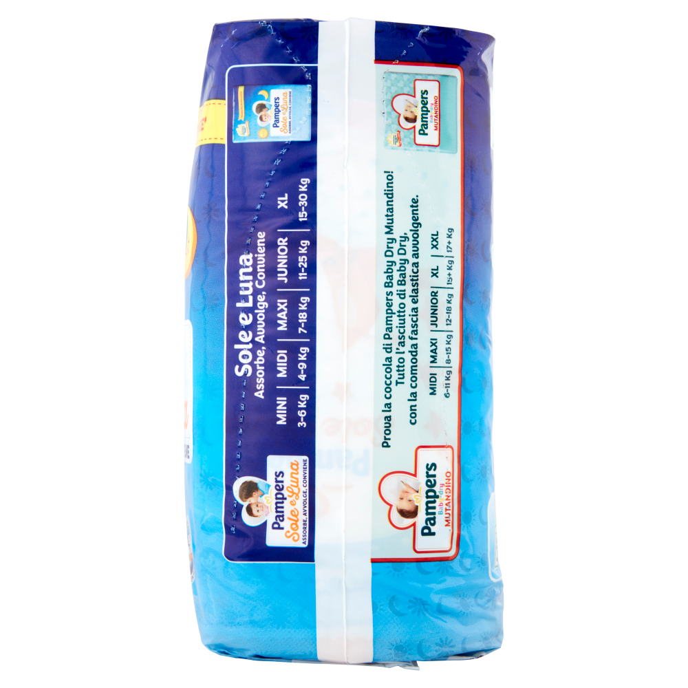 Pampers Sole e Luna 5 Junior 15 pz