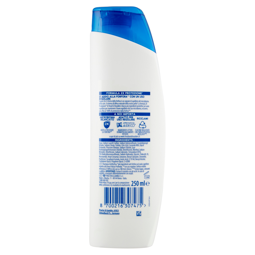 Head & Shoulders Shampoo Antiforfora Citrus Fresh per Capelli Grassi 250 ml