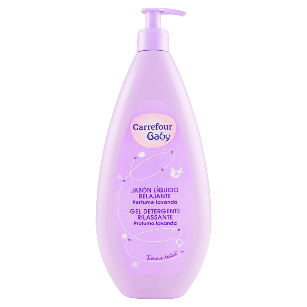 Carrefour Baby Gel Detergente Rilassante Profumo lavanda 750 ml