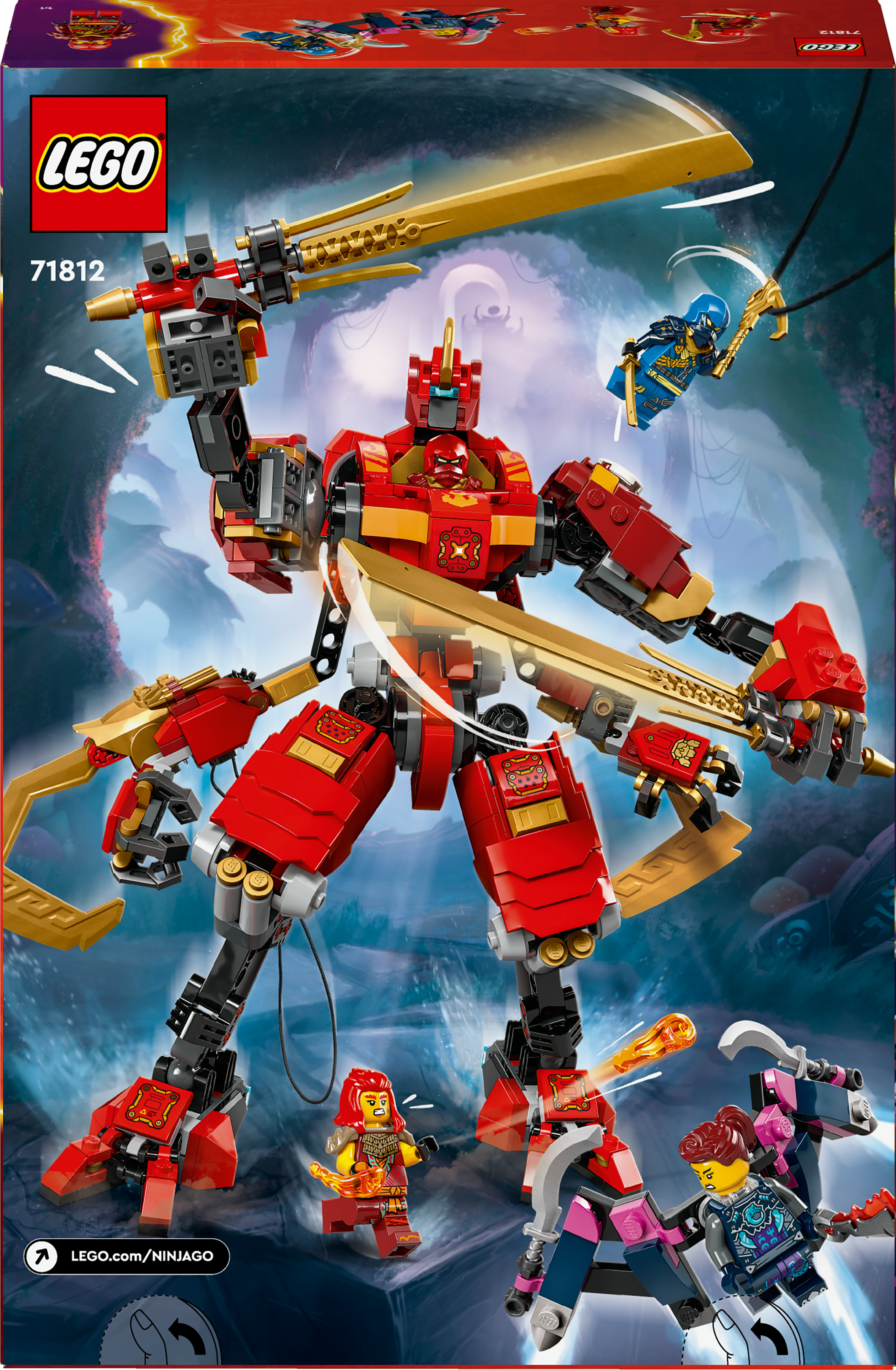 LEGO NINJAGO Climber Mech ninja di Kai