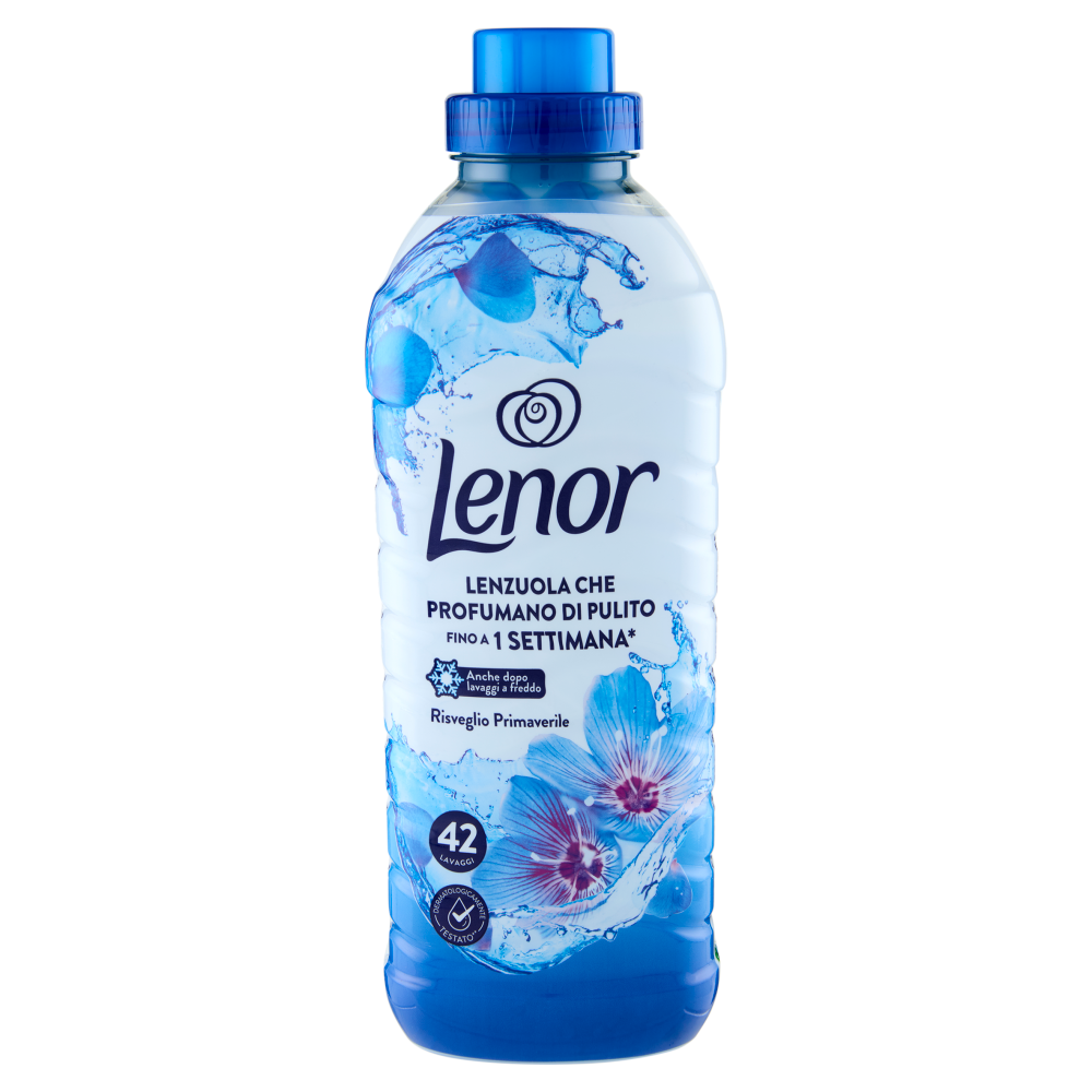Lenor Ammorbidente Lavatrice Concentrato, Risveglio Primaverile, 42 Lavaggi 882 ml