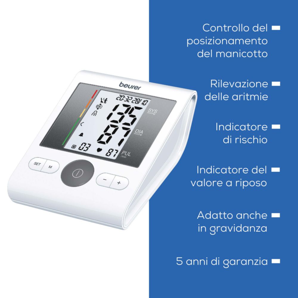 Beurer Misuratore di pressione da braccio BM 28