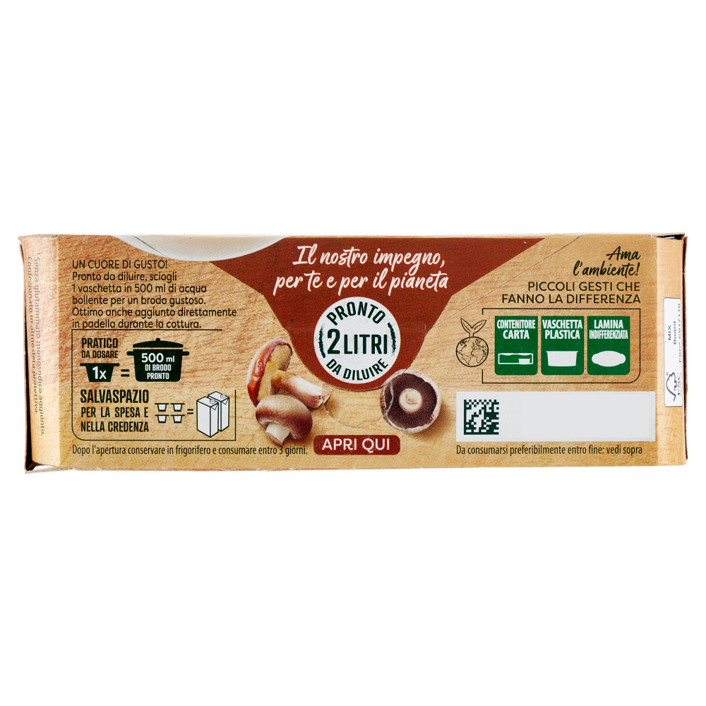 Knorr Cuore di Brodo Funghi Porcini 4 x 28 g Carrefour