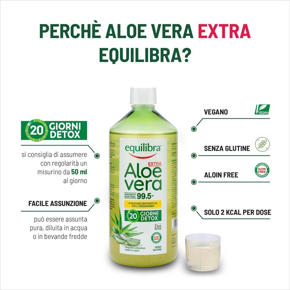 Equilibra Aloe vera Extra 99,5% 1000 ml