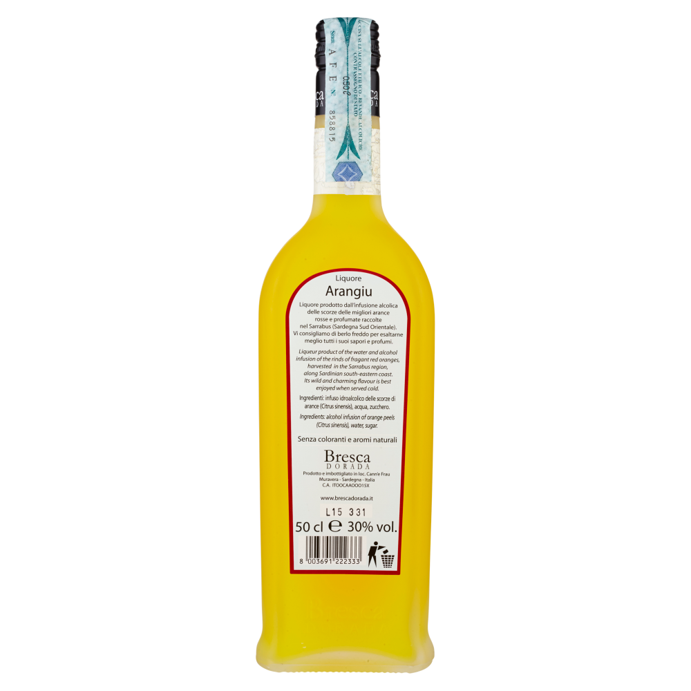 Bresca Dorada Ar&agrave;ngiu 50 cl