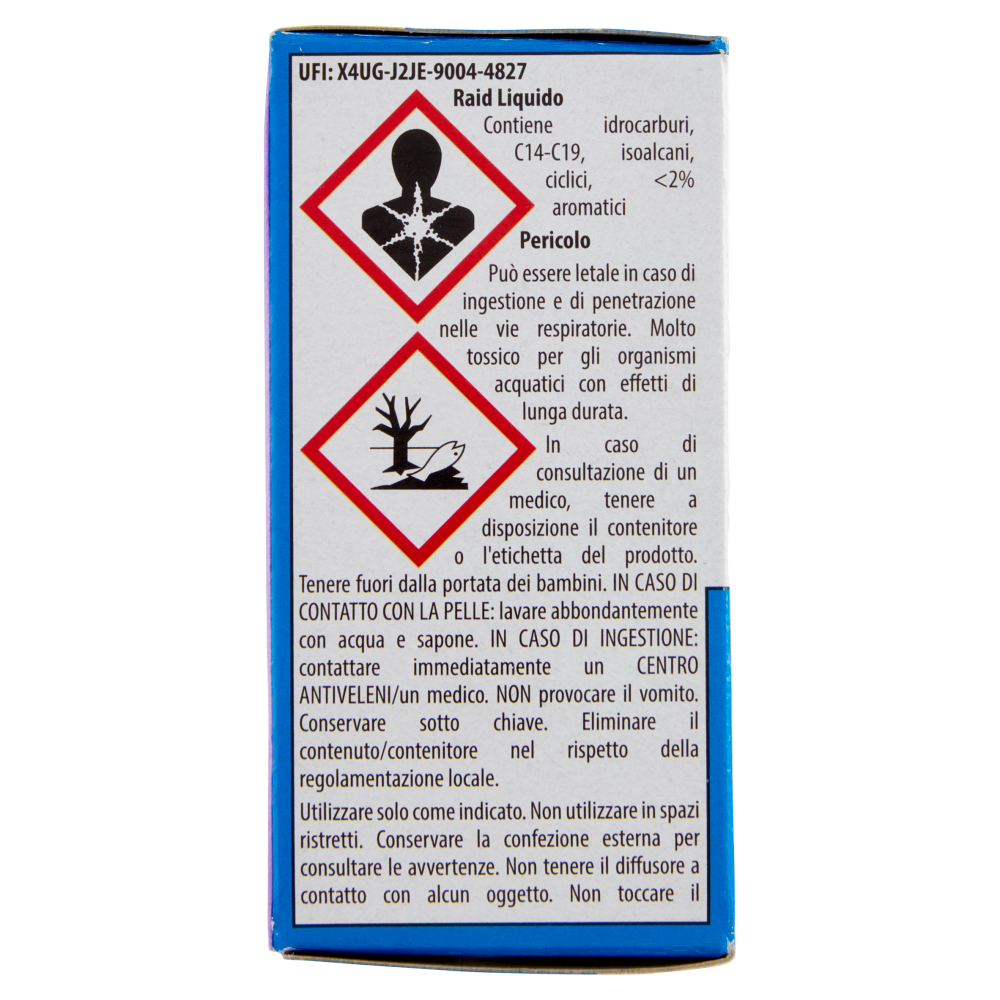 Raid Liquido Elettrico Ricarica,  60 Notti, Lavanda, 36ml