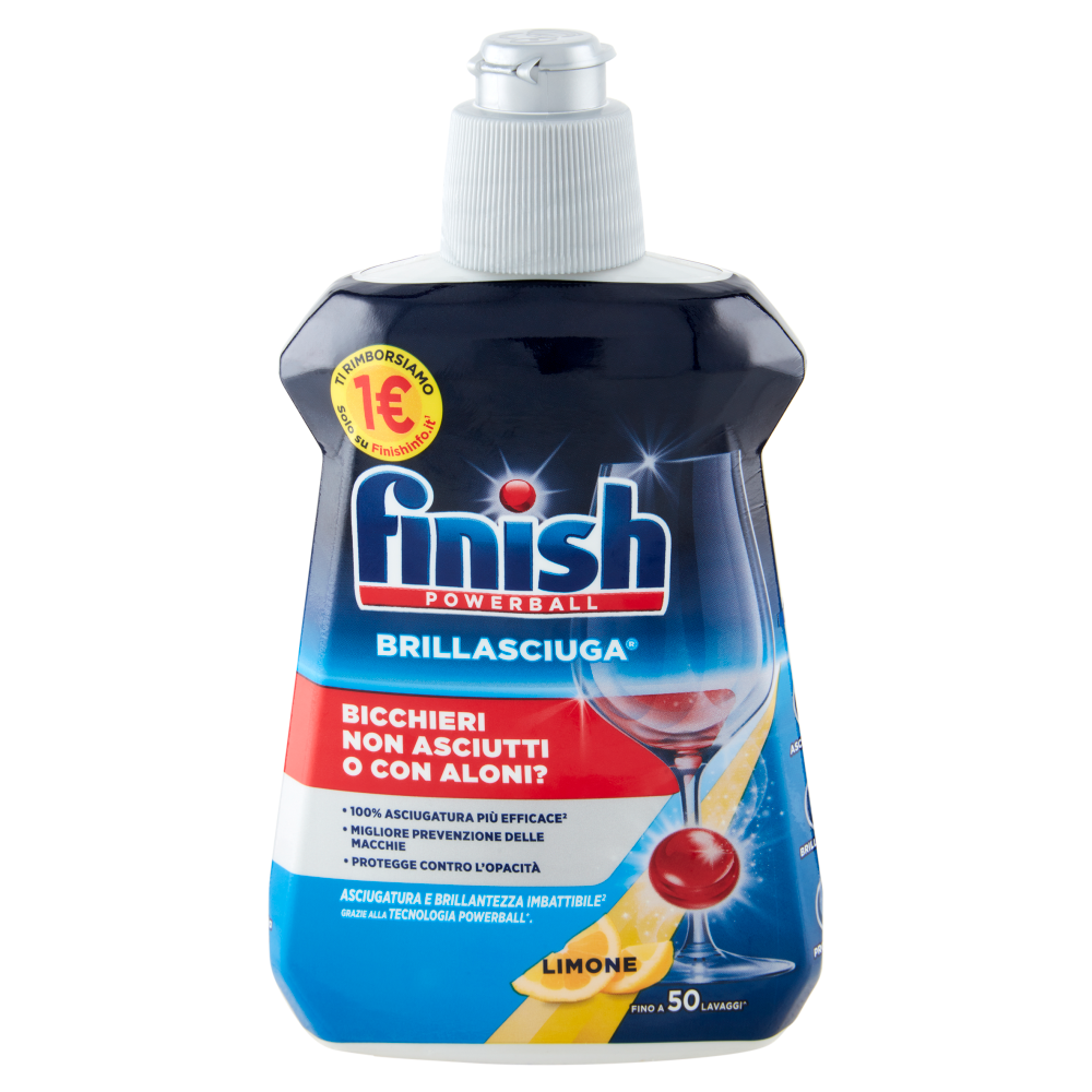 Finish Brillasciuga Lemon brillantante lavastoviglie 250 ml