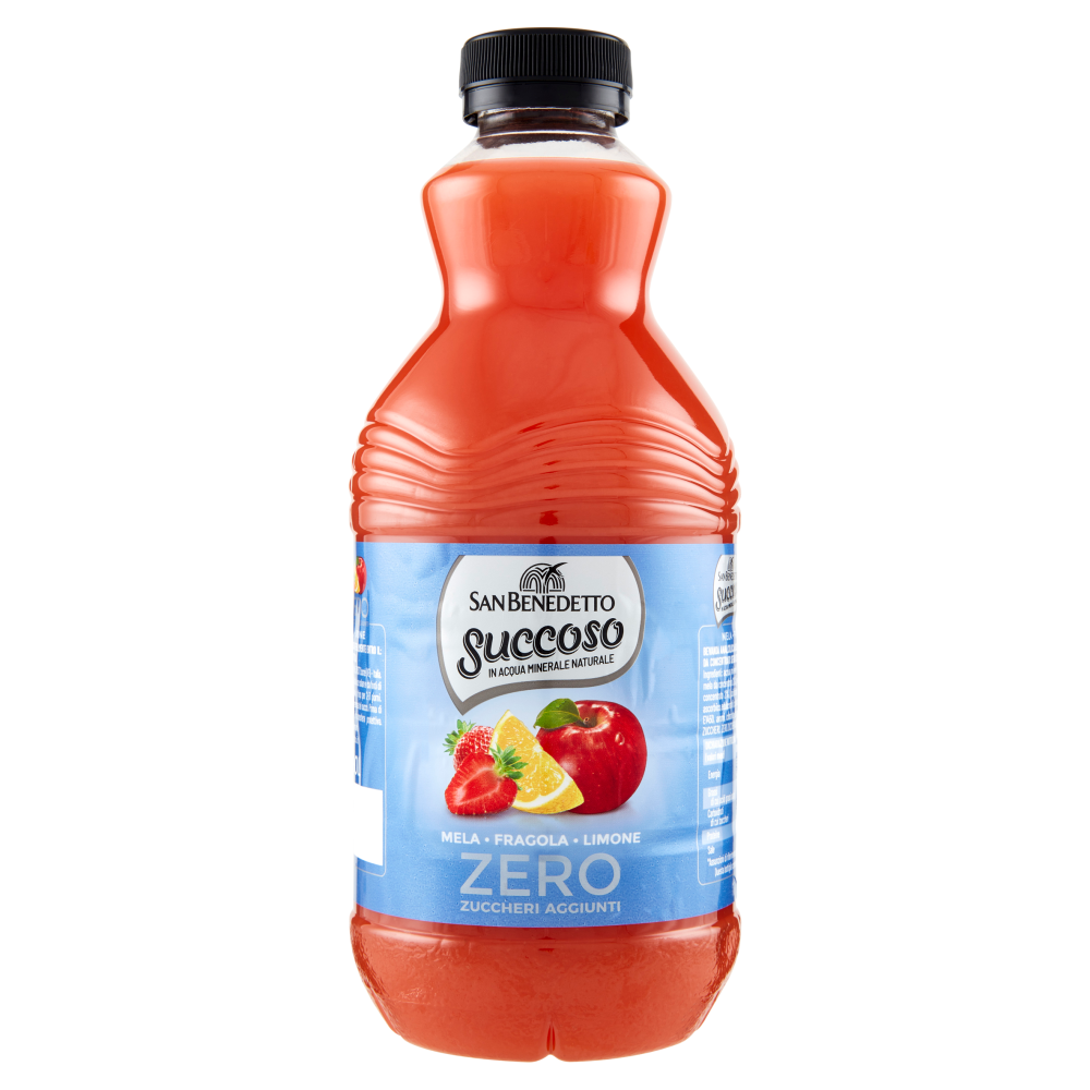 San Benedetto Succoso Zero Mela Fragola Limone PET 0,90 L