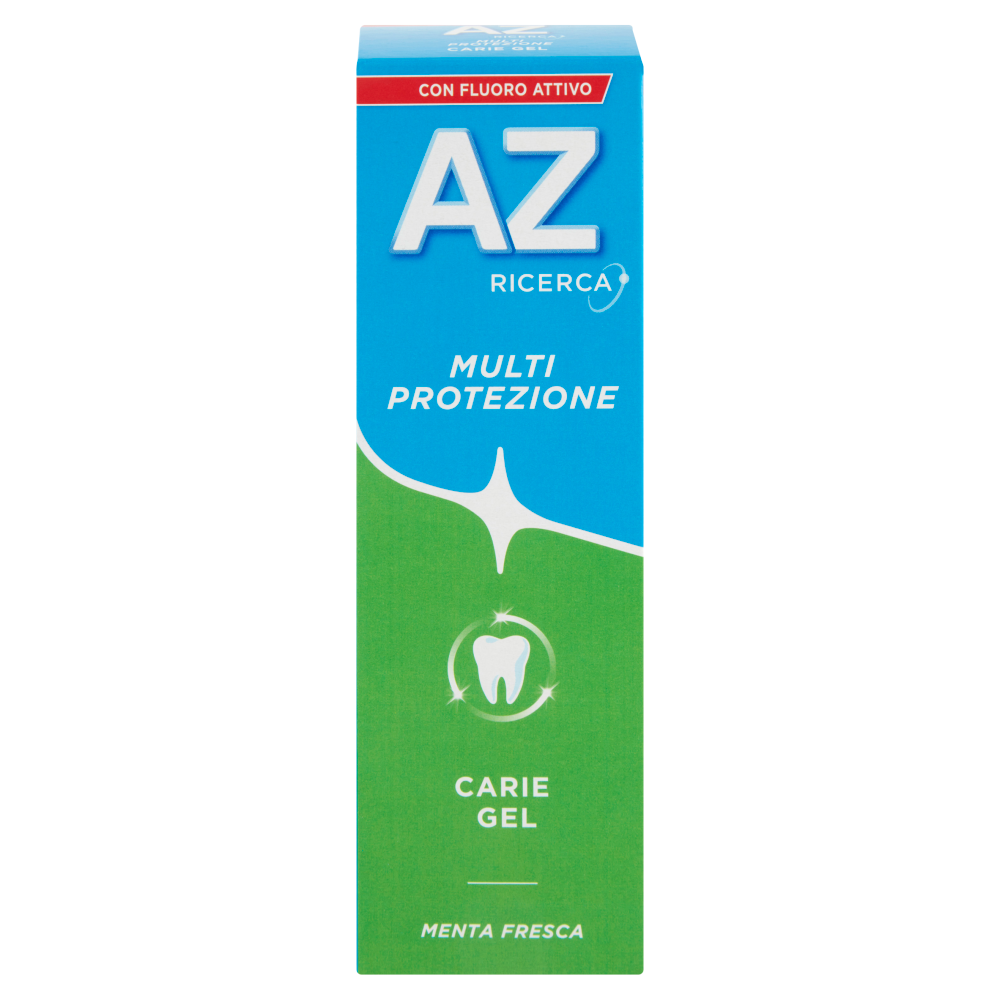 AZ Dentifricio Multi Protezione Carie Gel Menta Fresca 75 ml