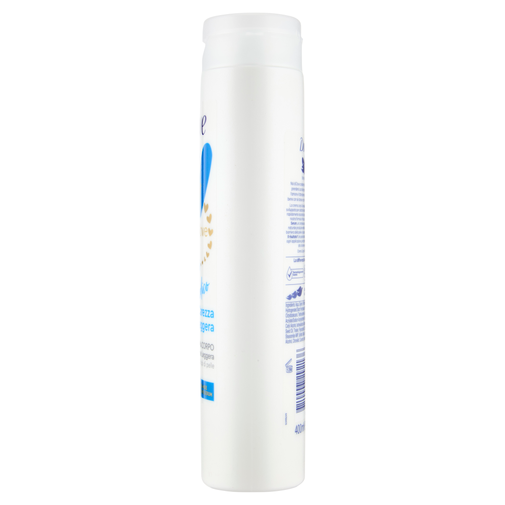 Dove Carezza Leggera Crema Corpo per tutti i tipi di Pelle 400 ml